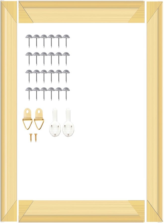 ECOIOU 2-Packs 16x20 Inch Canvas Frame DIY Canvas Stretcher Bars for Oil Paintings,Prints,Paint by Numbers & Posters - Image 1
