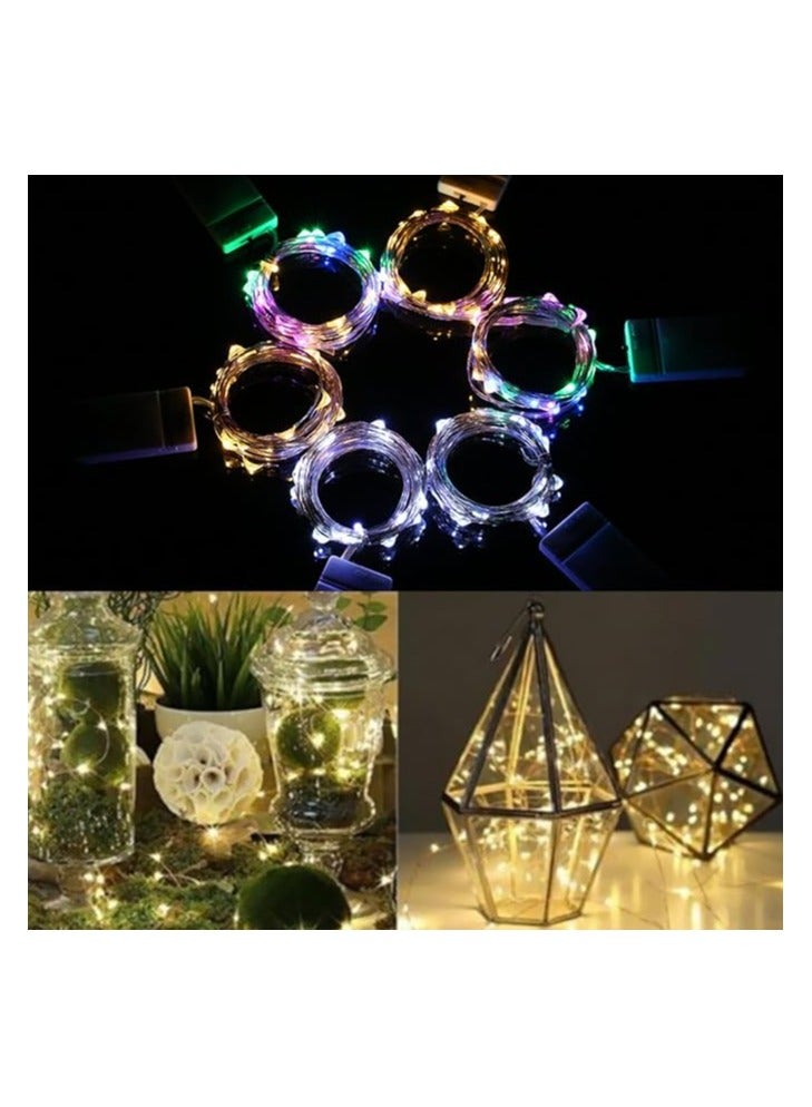 LED Decorative Lights for Christmas, Wedding, Diwali (Warm White Light  LED Christmas Fairy Lights String Lights for Wedding Party Decoration 60cm  - Image 2