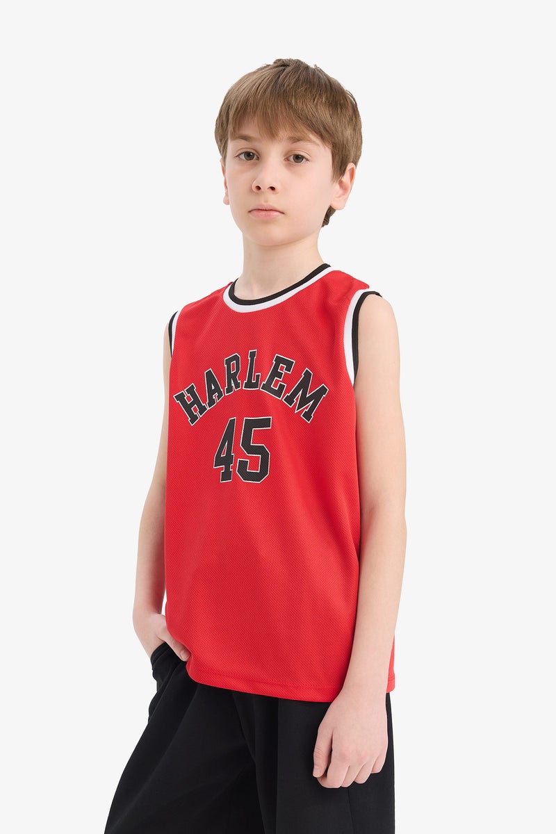 ديفاكتو تانك توب اولادي برقبة مستديرة - Image 3