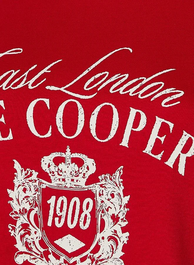 Lee Cooper Lee Cooper Relaxed Fit Cotton T shirt with Print