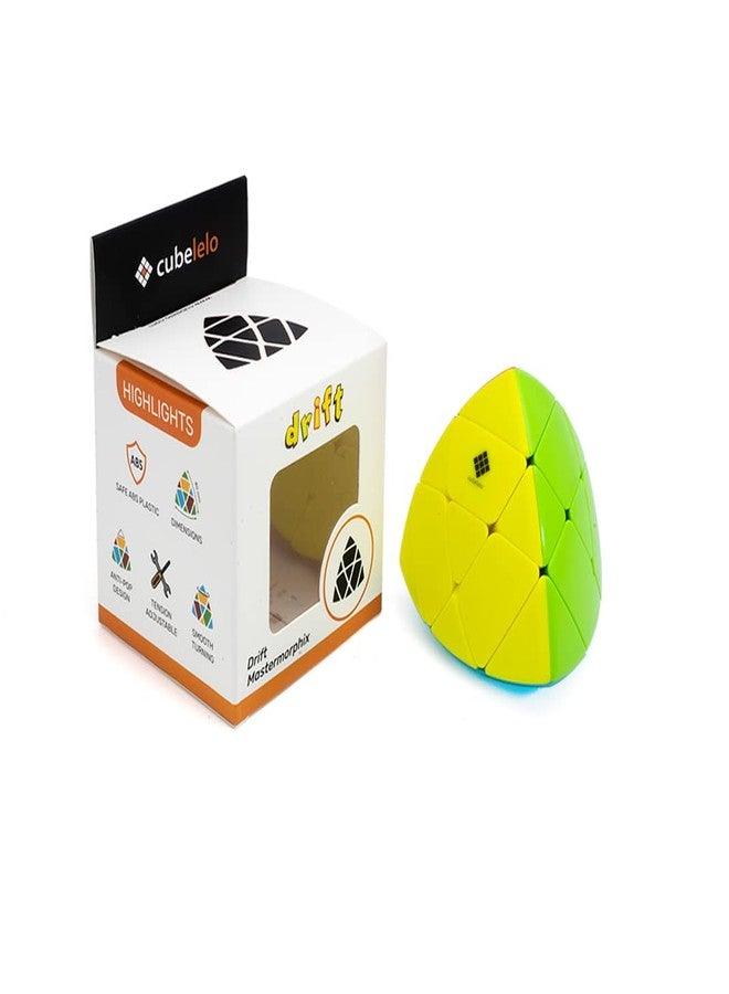 Cubelelo Drift Mastermorphix Stickerless Cube Puzzle for Kids & Adults Speedy Stress Buster Brainstorming Cube - Image 4