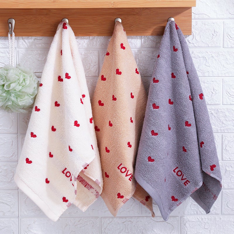 Towel Cotton Class A Cotton Soft Absorbent Cotton Class A Household Polyester Cotton Adult Thickened Face Towel Gaoyang County Factory - Image 4