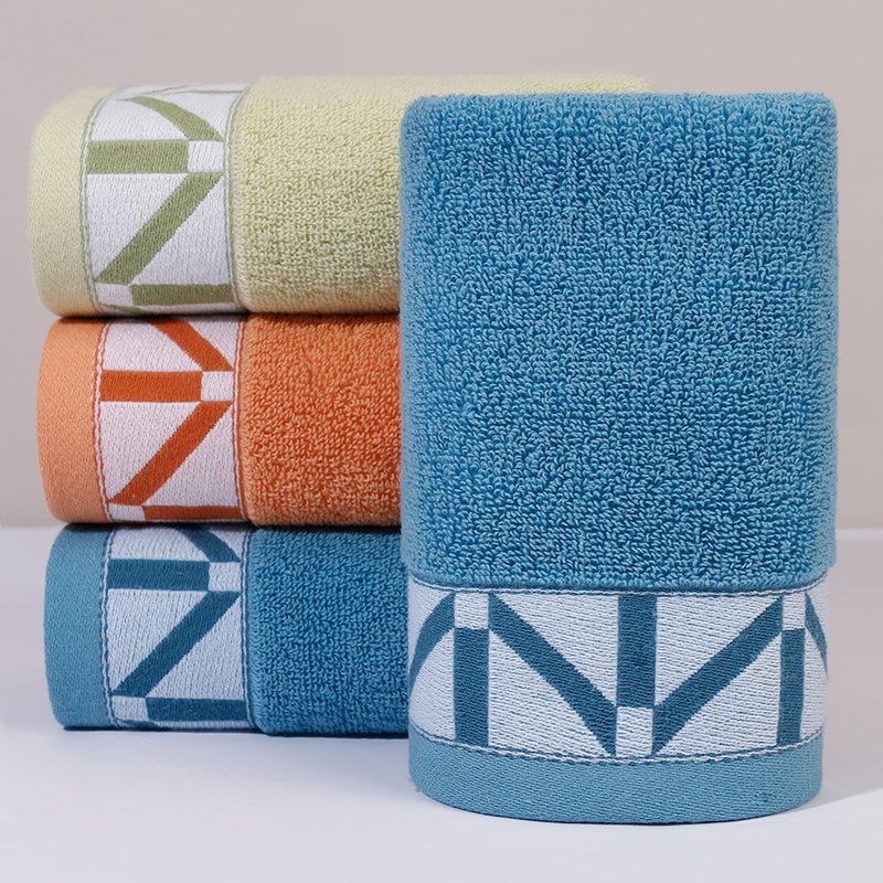 Towel Cotton Class A Cotton Soft Absorbent Cotton Class A Household Polyester Cotton Adult Thickened Face Towel Gaoyang County Factory - Image 1