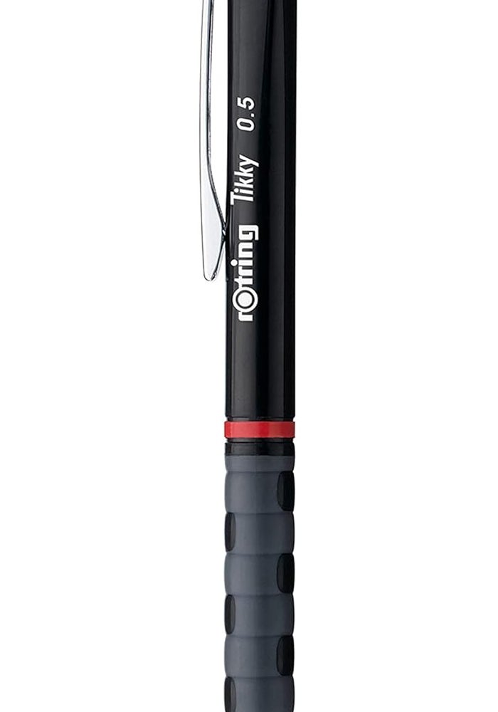 Rotring Tikky Colour-Coded Mechanical Pencil Set with 12 Lead Refills and Eraser - 0.5 mm - Image 2
