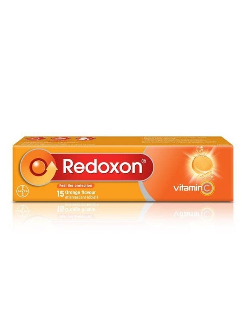 Redoxon Orange 1 g effervescent tablets (15‑count)