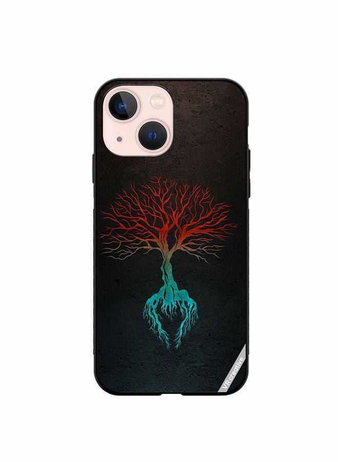 VR CREATIVE Protective Case Cover For Apple iPhone 14 Plus Tree Design Multicolour - Image 1