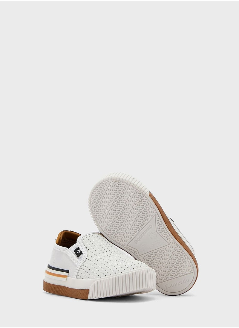 MOLEKINHA - Infant Raegan Slip Ons - Image 1