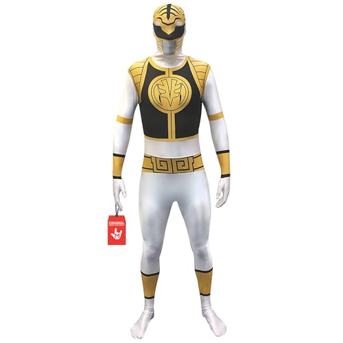 Morphsuits Men's Adults Power Rangers, White, Medium - Image 5