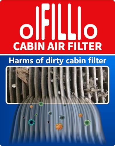 OIFILLIO Engine Cabin Air Filter Kit for RAV4 Hybrid (2019-2025), Highlander Hybrid (2020-2025), Sienna Venza (2021-2025), Camry Hybird (2018-2025), RAV4 Prime, Replaces17801-F0020, 87139-58010 - Image 4