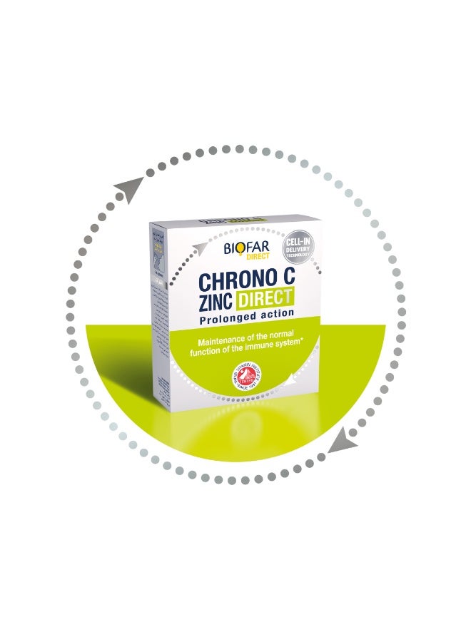 Biofar Chrono C Zinc Immune Support 14 Sticks