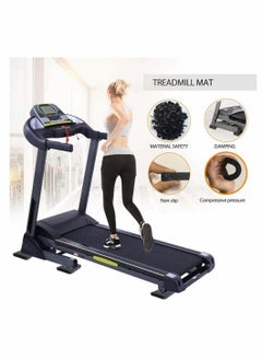 Y&D 6 Pack Floor Mats Sport Heavy Duty Rubber Flooring Interlocking Tile Solid Black Single Center Exercise Equipment Mat  - Image 2