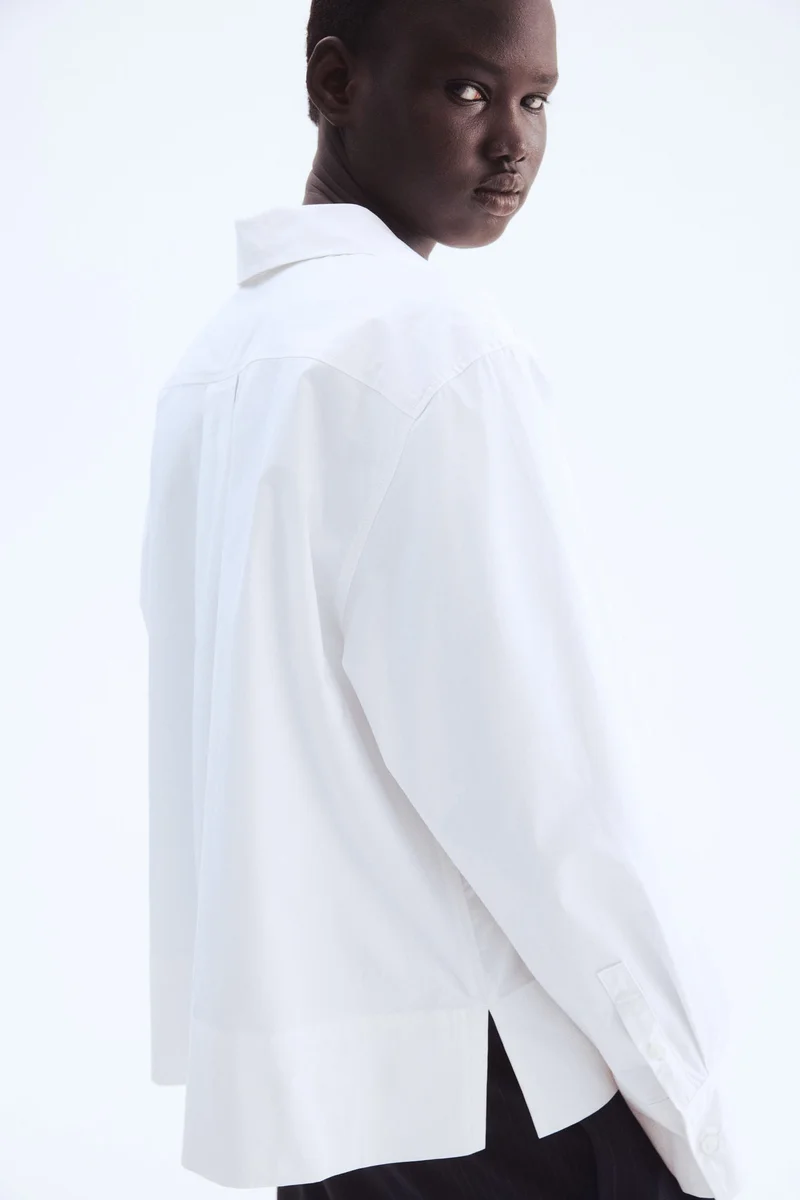 H&M Oversized cotton shirt