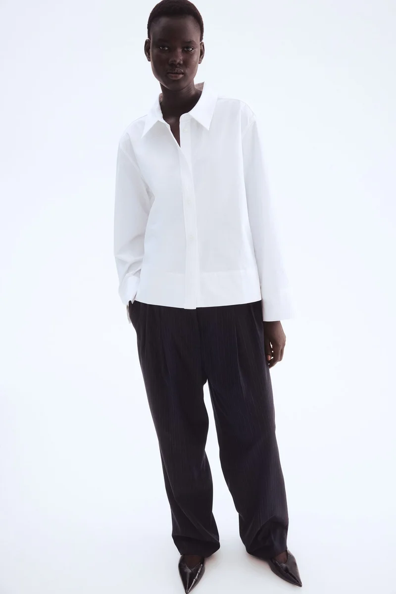 H&M Oversized cotton shirt