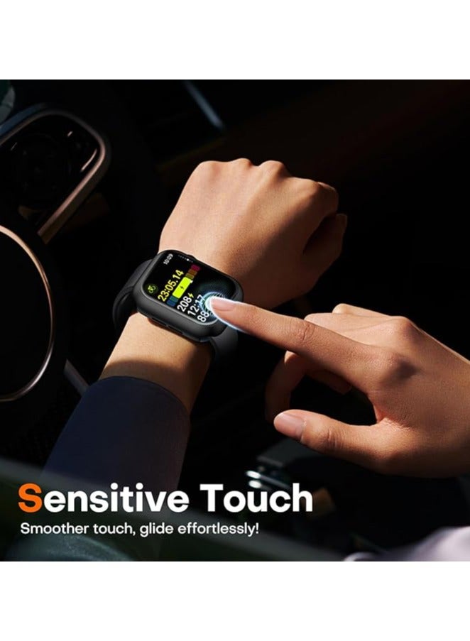 Designed for Apple Watch Series 11/10 46mm Case Thin Hard PC Case for Apple Watch Series 11/10 Case 46mm- Black - Image 2