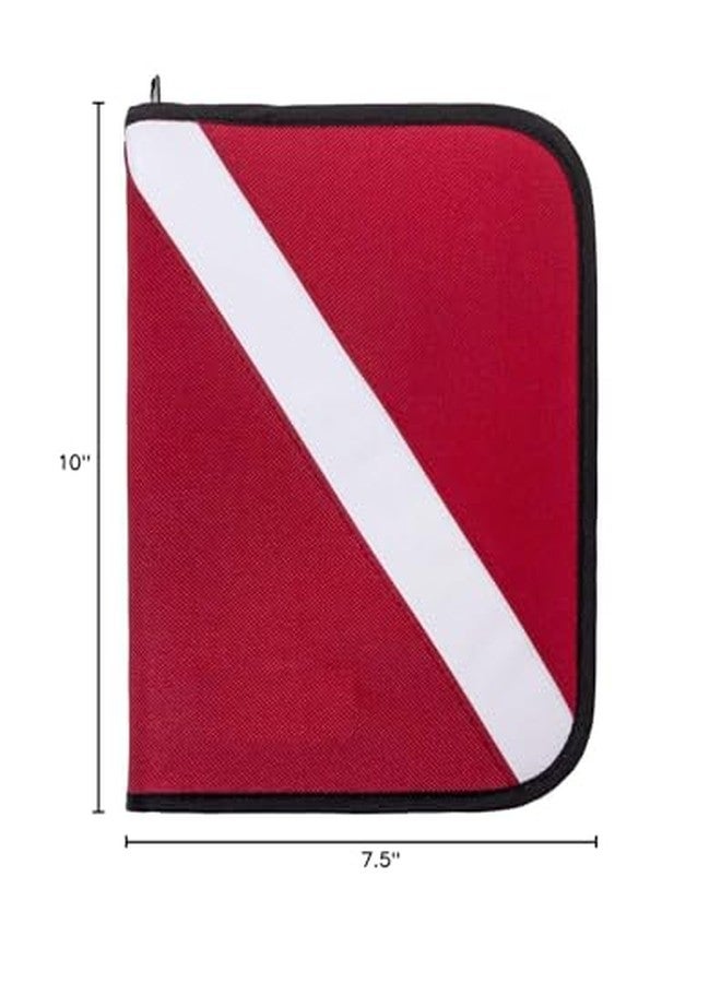 Trident Scuba Log Binder Dive Flag Red - Image 2