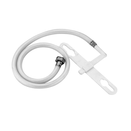 MHS L-Type Toilet Jet Spray for Wall-Hung Toilets with Heavy-Duty Hose Pipe & Brass Nut | Health Faucet | Rust-Free, Made in India (Plastic, 1.5 Meter) - Image 1