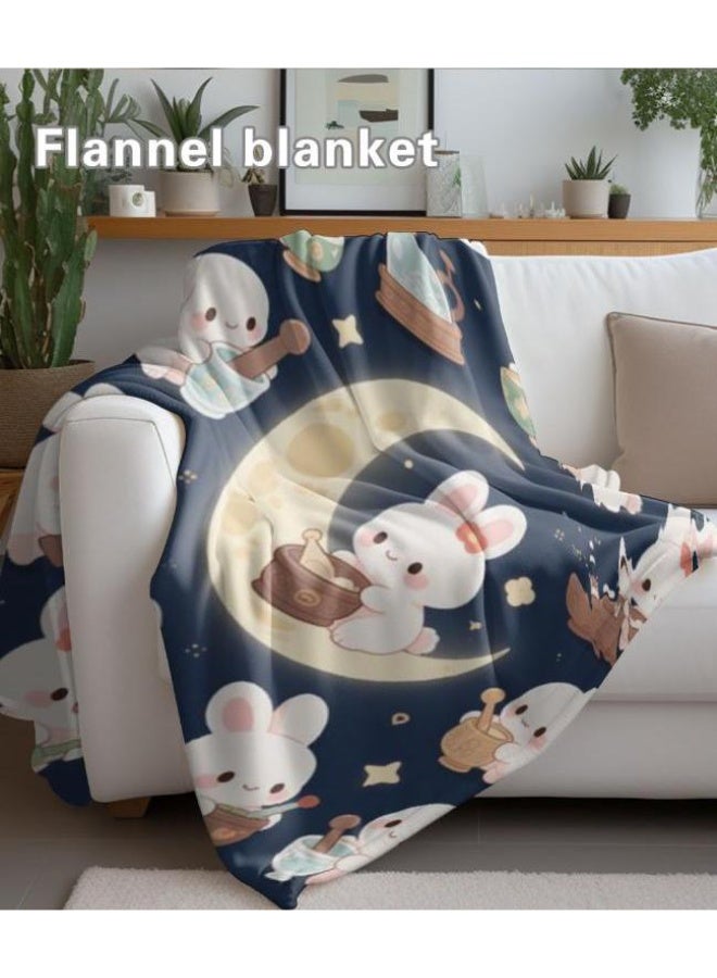 general Baby and children's cartoon flannel thin blanket (warm and comfortable, suitable for sleep, game use) 70cm*100cm - Image 5