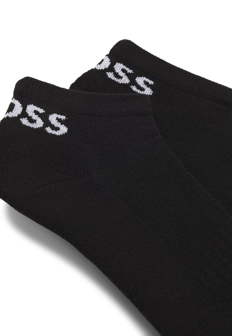 بوس جوارب بطول الكاحل قطعتين من قماش مطاطي