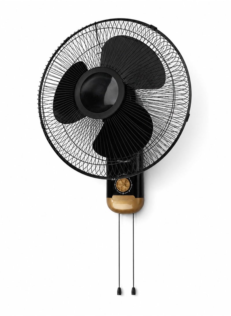 MODI 45W Powerful Wall Fan with 3-Speed Control & Wide-Angle Airflow, Silent Operation, Adjustable Tilt, High-Speed Motor for Home, Office & Bedroom Cooling – Black - Image 3