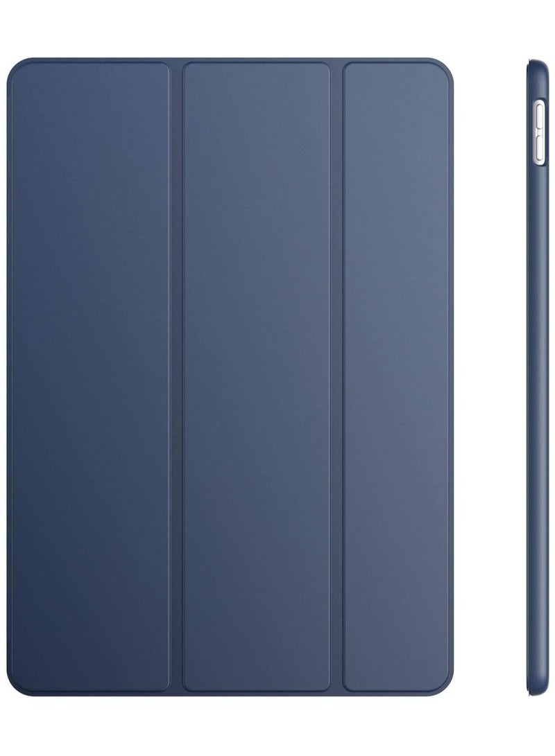 JETech Case for iPad Air 3 (10.5-inch 2019, 3rd Generation) and iPad Pro 10.5-inch, Smart Cover Auto Wake/Sleep Cover (Navy) - Image 1