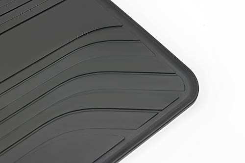 San Auto Car Floor Mat for BMW X3 X4 F25 F26 Custom Fit 2011 2012 2013 2014 2015 2016 2017 Full Black Rubber All Weather Heavy Duty Odorless - Image 2