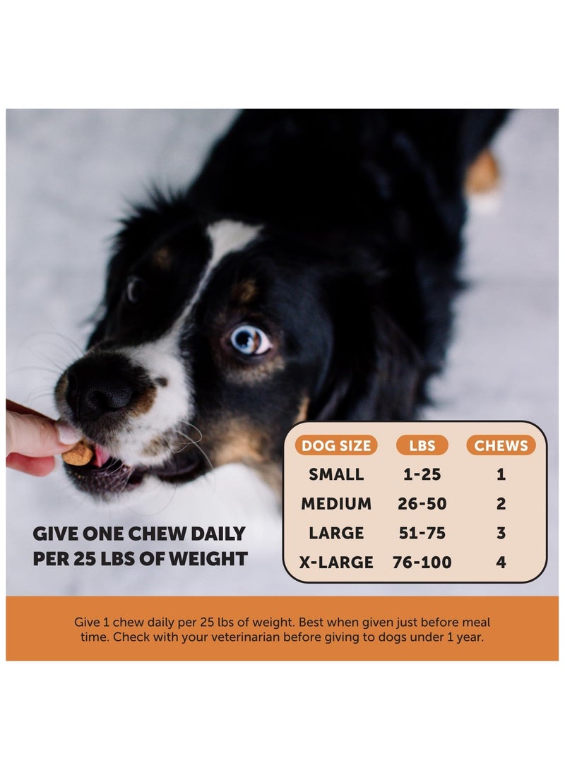Pet Honesty Hip & Joint Health Max Strength - Natural Joint Supplement for Dogs Chews - Glucosamine, Omega-3s, Chondroitin, Green Lipped Mussel - Help Improve Mobility, May Reduce Discomfort (90 ct) - Image 4