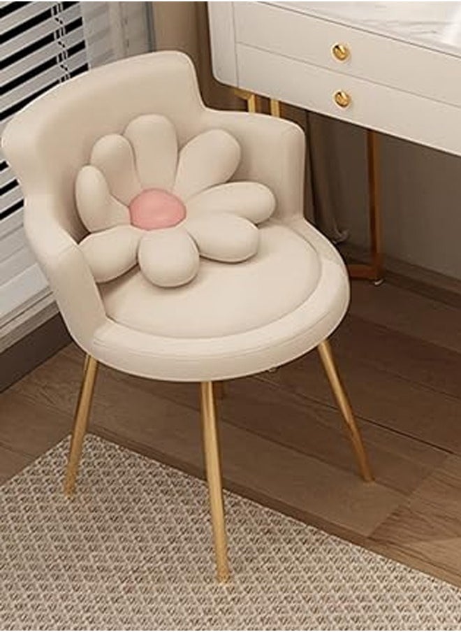KLNAMAEAAN Round Shaped Luxury Chair with Cushion  - Image 1