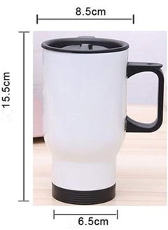 Story Of Candle Travel mug with “Mr Always Right” design printed in white  - Image 5