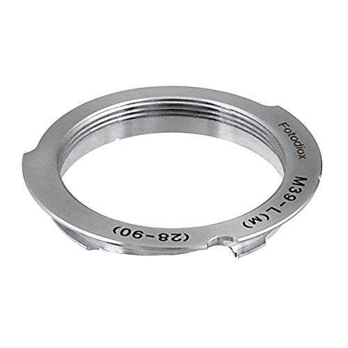 Fotodiox محول عدسة فوتوديوكس، M39 (39MM x1 خيط، تركيب لياكا) عدسة إلى محول لياكا M مع خط إطار 28mm/90mm - Image 2