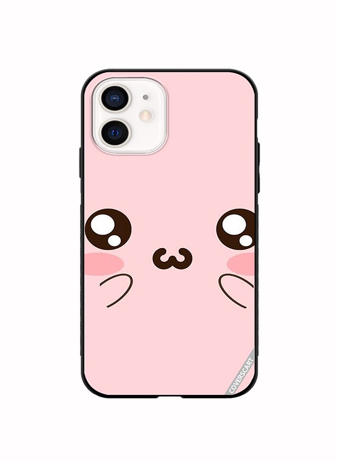 COVERSCART Protective Case Cover For Apple iPhone 11 Cute Eyes Pink Design Multicolour - Image 1