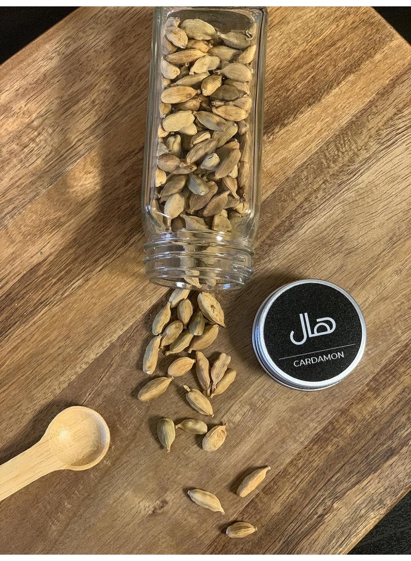 اي ار اس ملصقات توابل ARS 50 مطبوعة مسبقًا باللغتين العربية والإنجليزية - ملصقات دائرية سوداء مقاومة للماء - ملصقات لزجاجات وعبوات التوابل. ملصقات توابل مطبخ ثنائية اللغة (العربية والإنجليزية) للتوابل والأعشاب، تصميم بسيط باللون الأسود - Image 4
