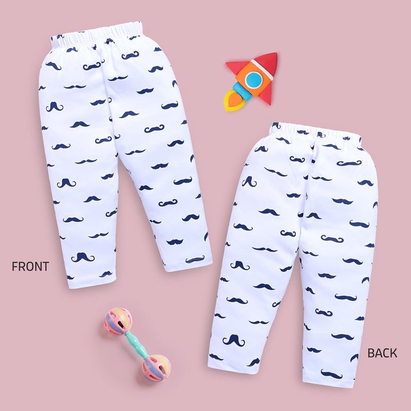 LuvLap Unisex Baby and Toddler Pyjama Set - Pack of 3, 100% Cotton, 12-18 Months - Image 3