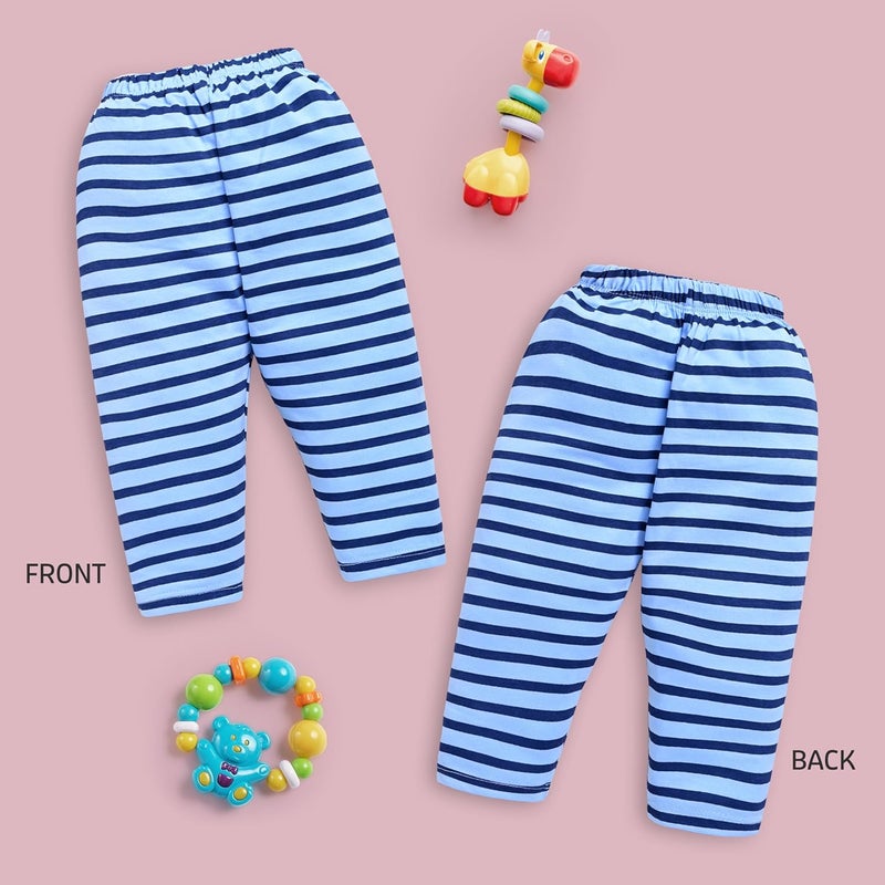 LuvLap Unisex Baby and Toddler Pyjama Set - Pack of 3, 100% Cotton, 12-18 Months - Image 2
