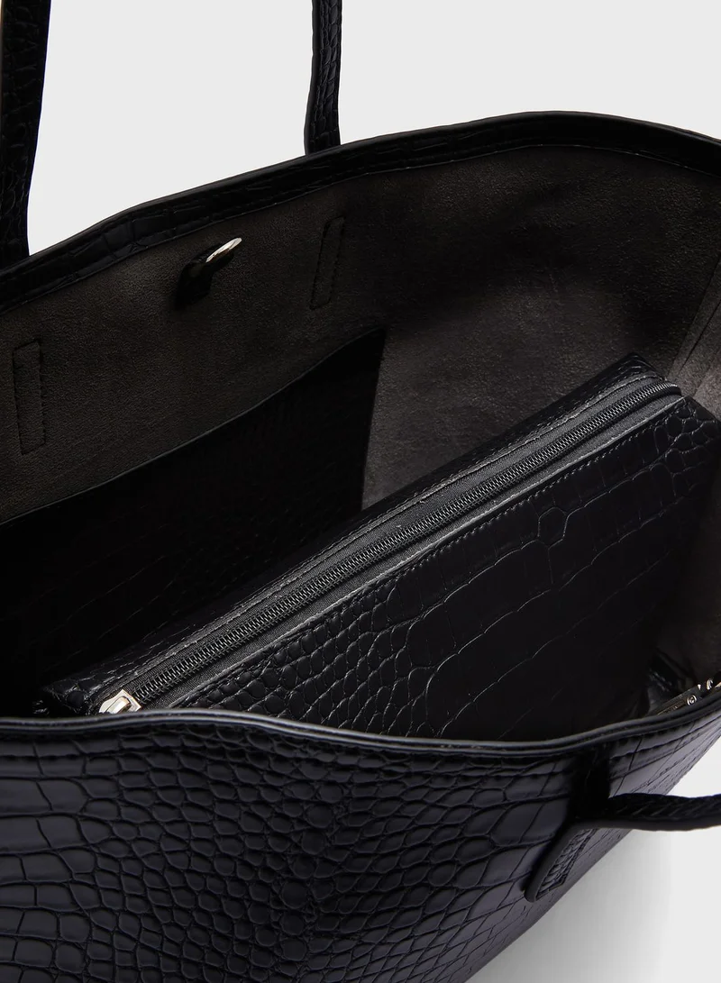 ELLA Croc Tote Bag