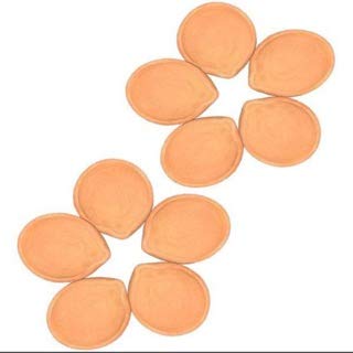 BSD Organics Round Simple Design Mud lamp/Diya/Vilaku/Dhibam Pack of 50 - Image 2