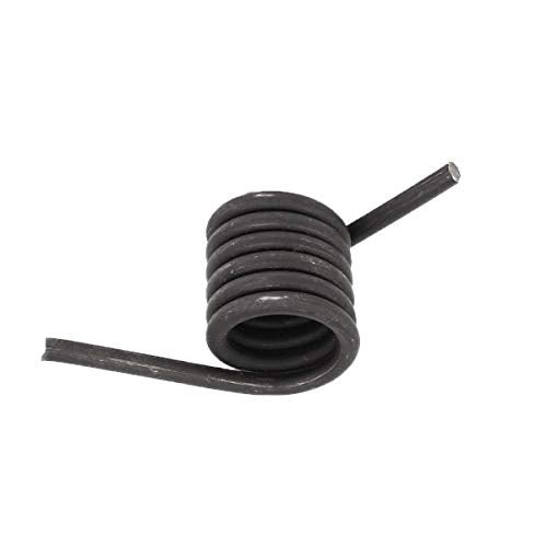 XMHF Torsion Spring Cutting-Off Machine Spare Part Torsion Handle Return Spring Right Side Black 2 Pcs - Image 3