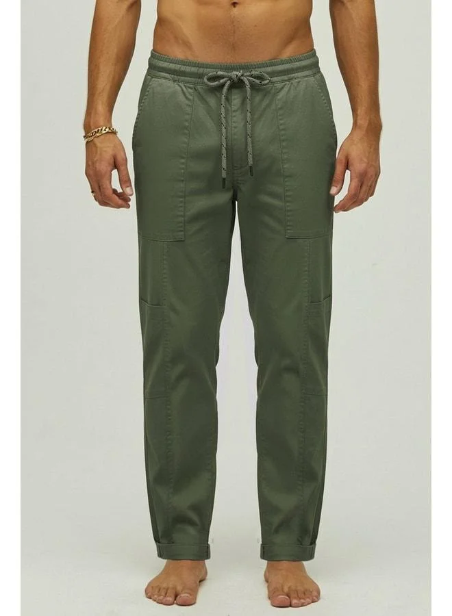 Bad Bear  Vouvant Khaki Men's Pants. for Men | Best Price UAE