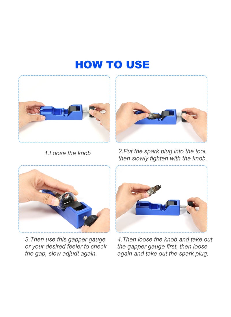 Generic - Universal Spark Plug Gap Tool With Gapper Gauge - Image 1
