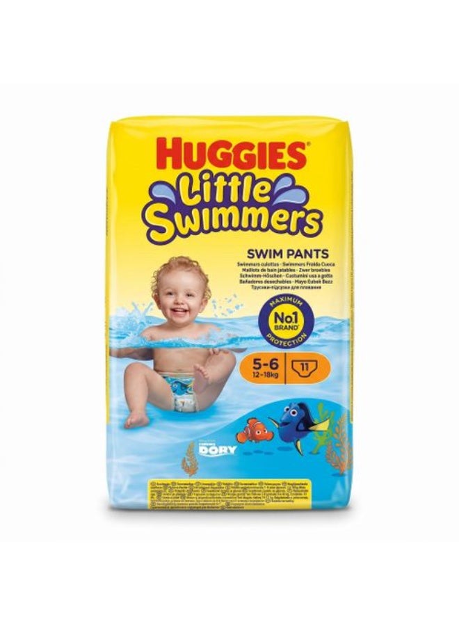 Huggies Little Swimmers Disposable Swim Pants Size 5-6