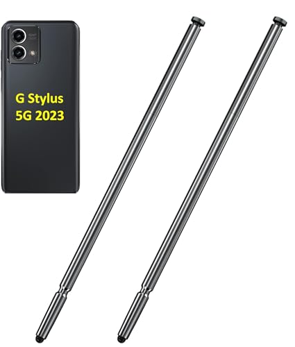 SLQ 2PCS G Stylus 5G [2023/2022] Stylus Pen Replacement for Motorola Moto G Stylus 5G [2022/2023] All Veriosn Touch Screen Stylus Pen (2PCS Pen-Black) - Image 5