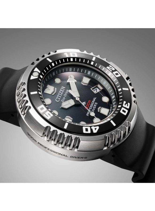 CITIZEN Men's Silicone Strap Analog Watch BN1024-01E - 46 mm - Image 5