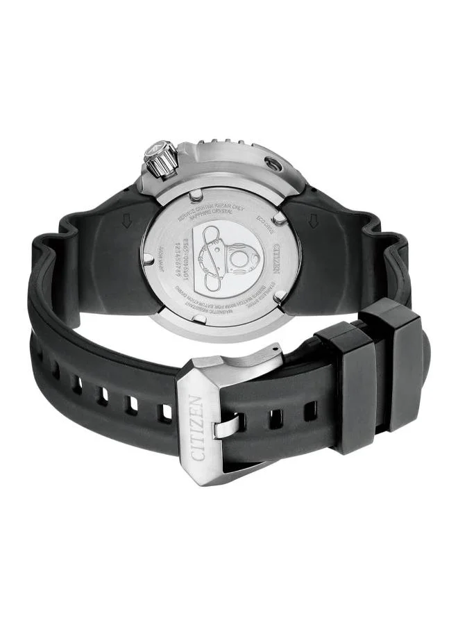 CITIZEN Men's Silicone Strap Analog Watch BN1024-01E - 46 mm