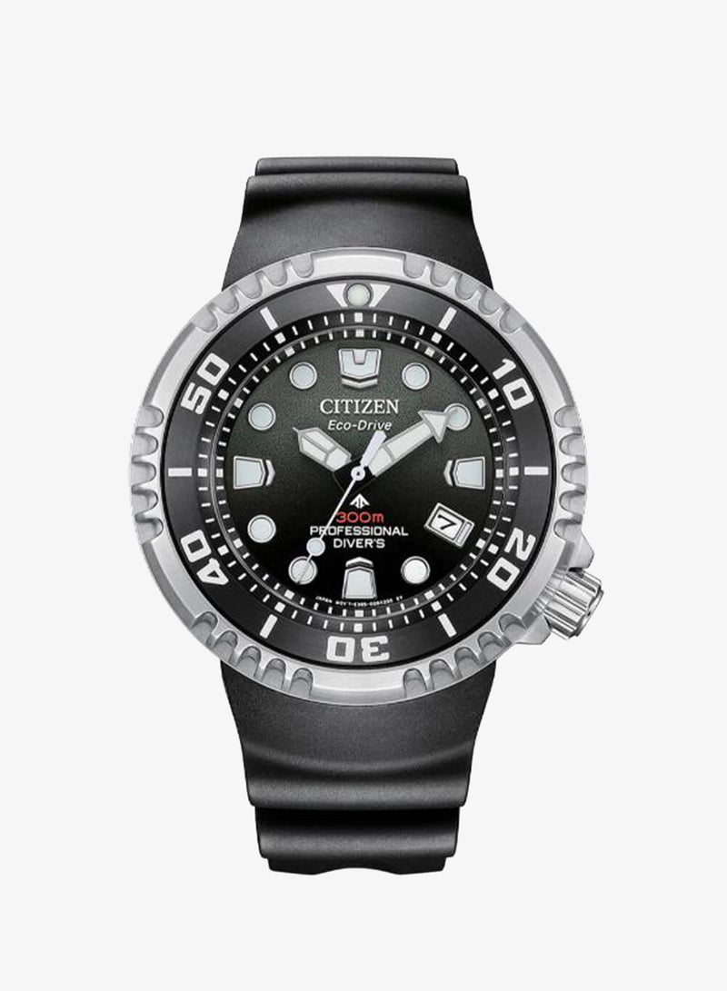 CITIZEN Men's Silicone Strap Analog Watch BN1024-01E - 46 mm - Image 1
