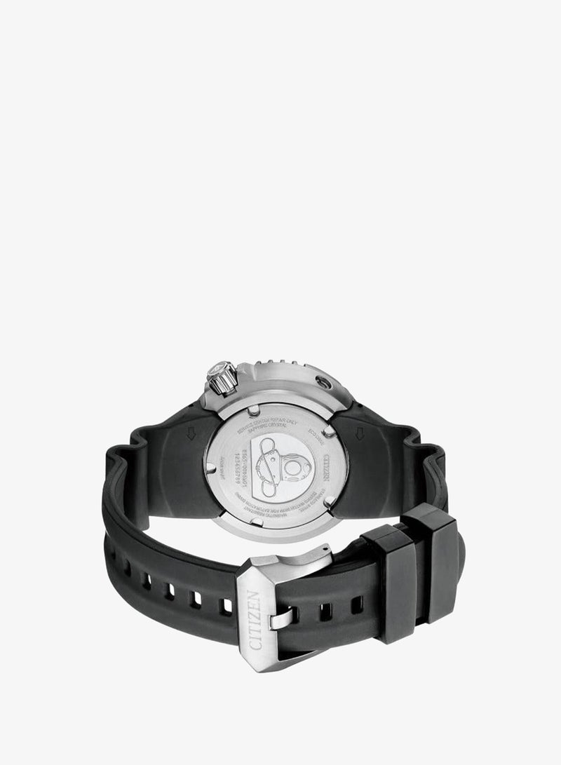CITIZEN Men's Silicone Strap Analog Watch BN1024-01E - 46 mm - Image 2