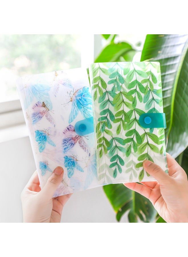 Bock Buckle Business Card Photo Album, Photo Star Chasing Card Bag, Business Card Holder, Ticket Collection Card Storage - Image 2