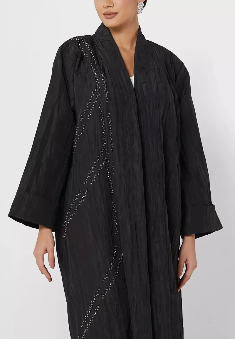 Moistreet Flared Sleeve Abaya