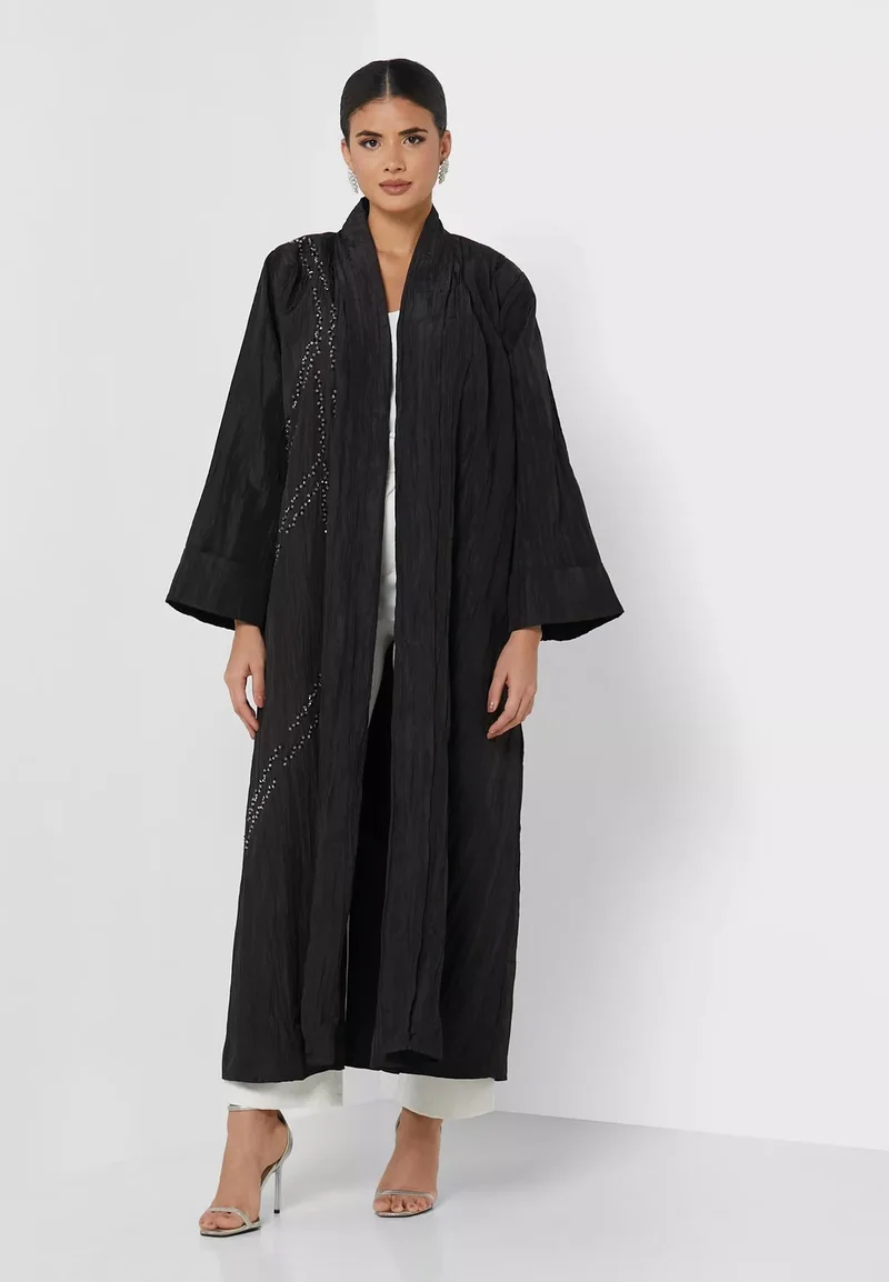 Moistreet Flared Sleeve Abaya
