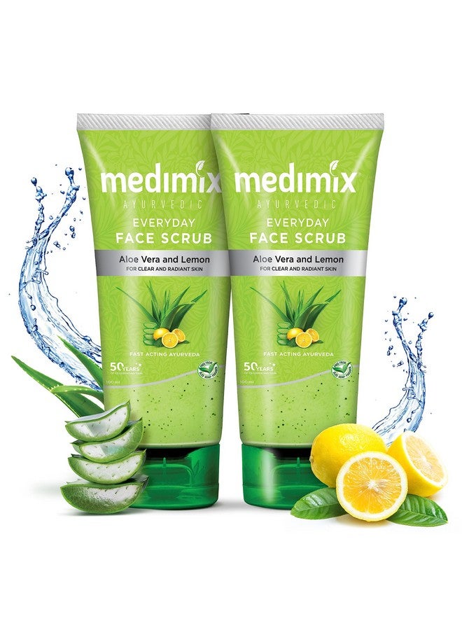 ميديميكس مقشر الوجه اليومي الأيورفيدا 100 مل (عبوة من قطعتين) - Image 1