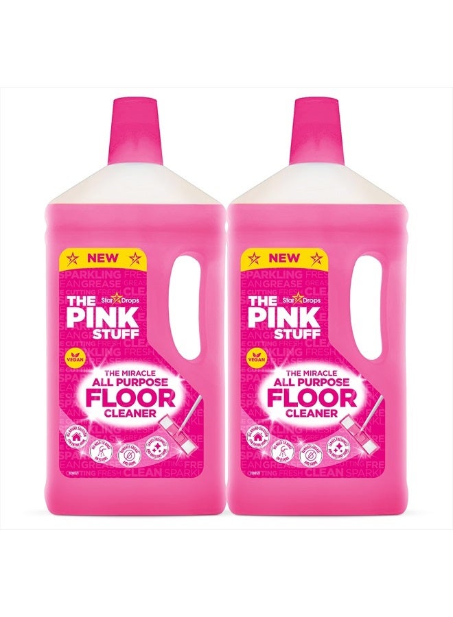 Stardrops The Pink Stuff - The Miracle All Purpose Floor Cleaner - Pack of 2, 67.6 Fl Oz (82375) - Image 1