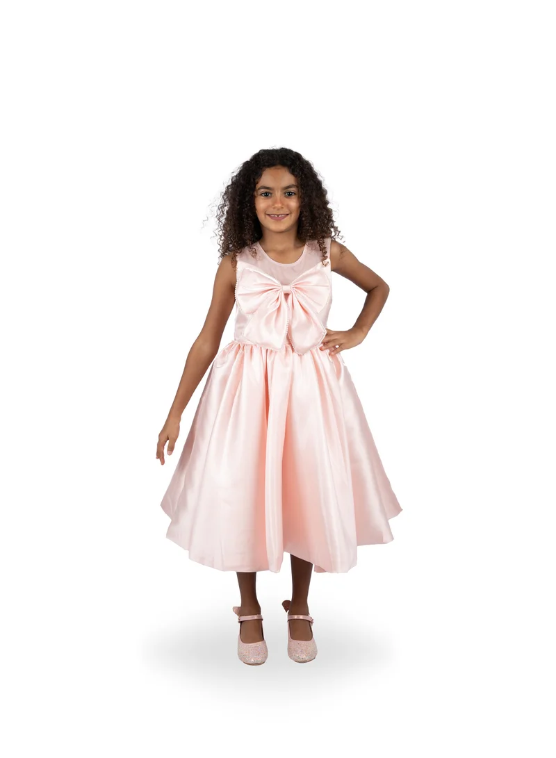 D'Daniela Bow Accent Dress
